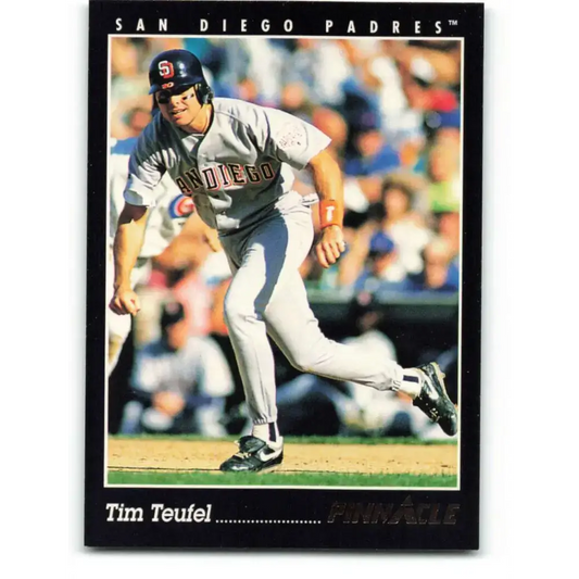 1993 Pinnacle #183 Tim Teufel NM-MT San Diego Padres Baseball Card - Baseball Card Single