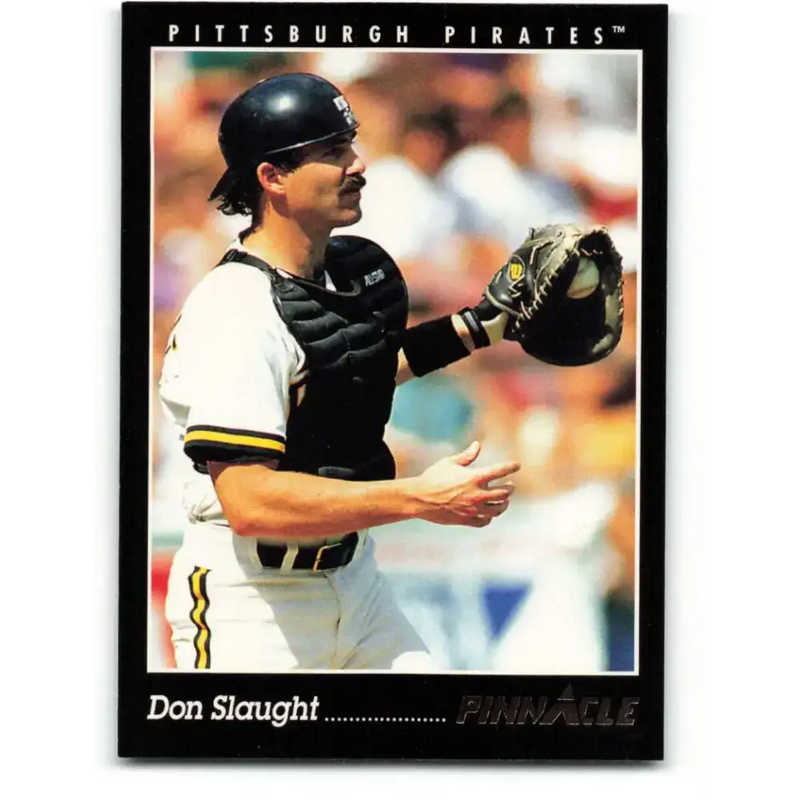 1993 Pinnacle #188 Don Slaught NM-MT Pittsburgh Pirates Baseball Card - Baseball Card Single