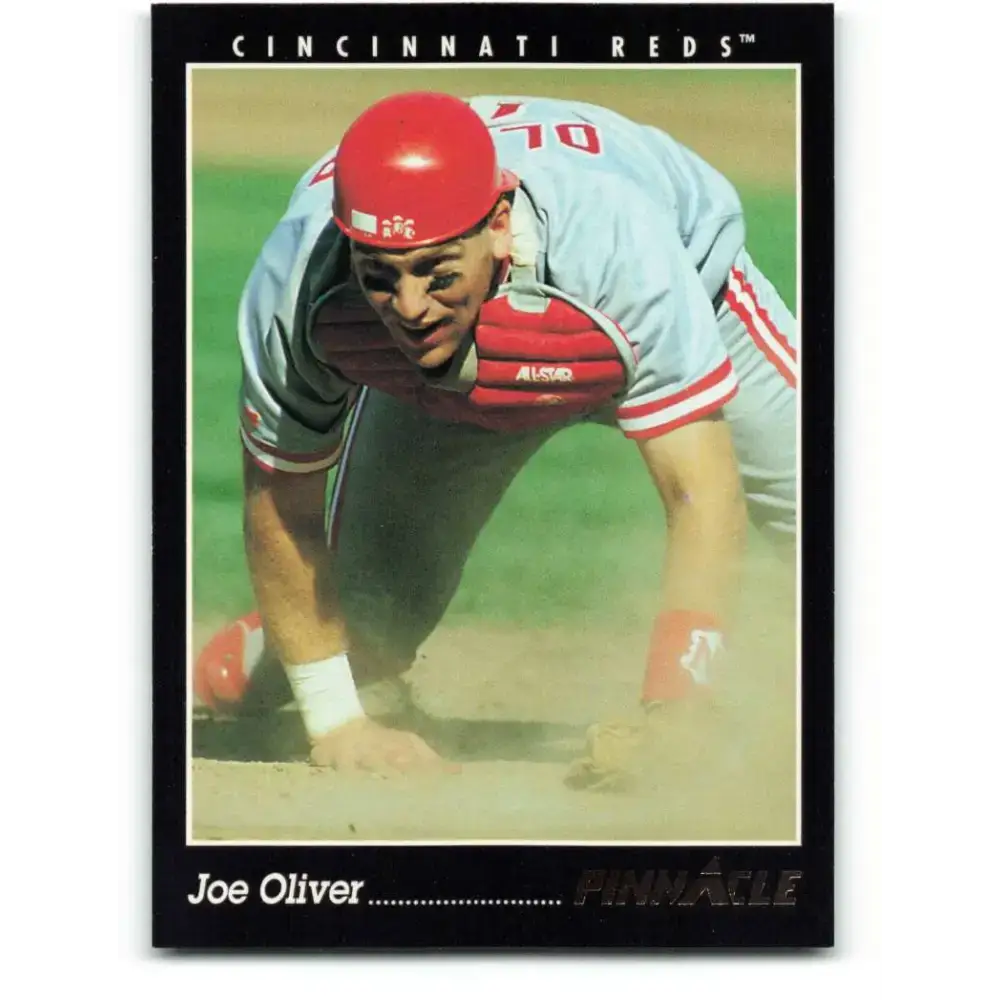 1993 Pinnacle #190 Joe Oliver NM-MT Cincinnati Reds Baseball Card - Baseball Card Single
