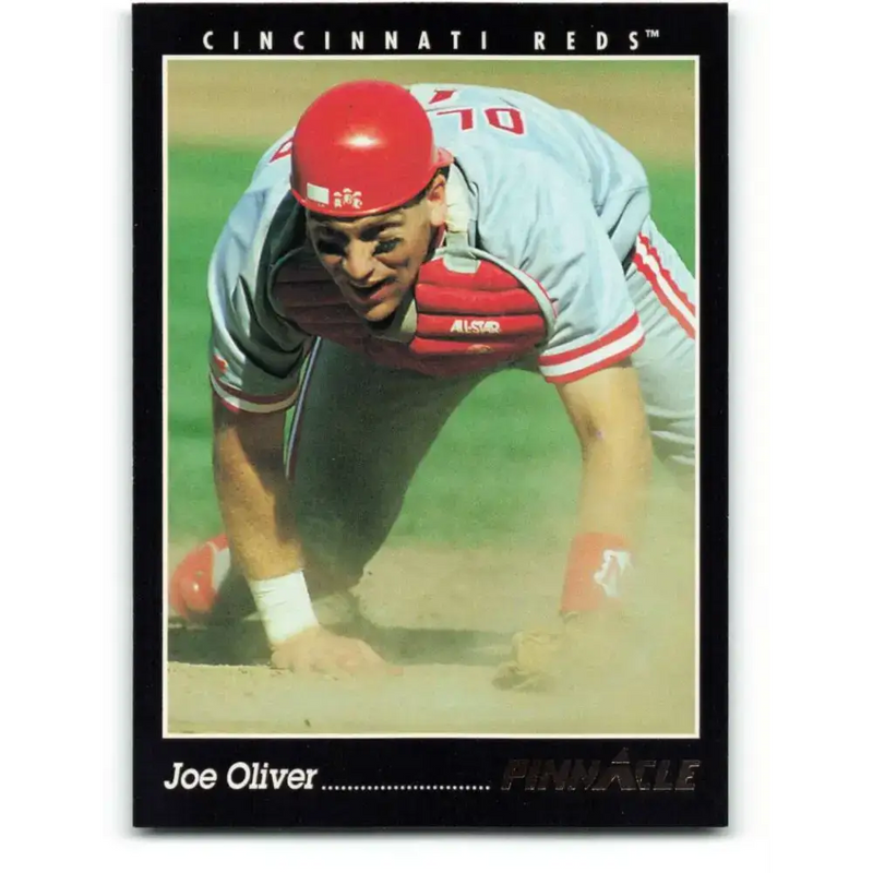 1993 Pinnacle #190 Joe Oliver NM-MT Cincinnati Reds Baseball Card - Baseball Card Single