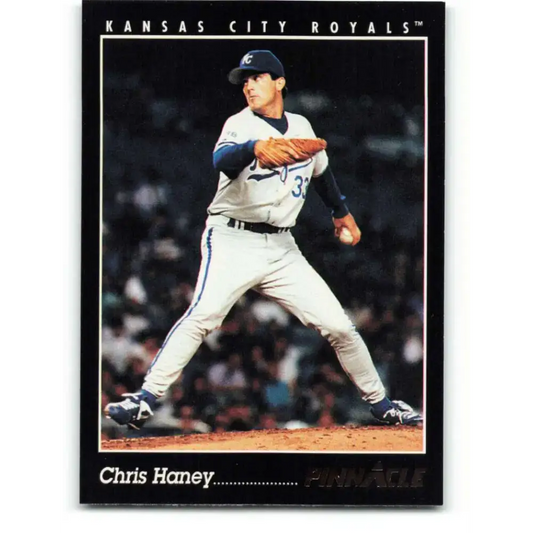 1993 Pinnacle #194 Chris Haney NM-MT Kansas City Royals Baseball Card - Baseball Card Single