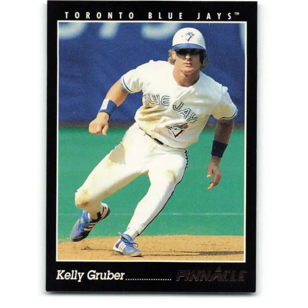 1993 Pinnacle #198 Kelly Gruber NM-MT Toronto Blue Jays Baseball Card - Baseball Card Single
