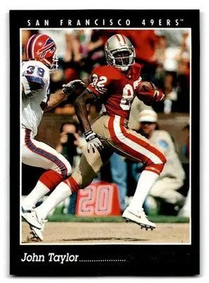 1993 Pinnacle #202 John Taylor - Football Card Single