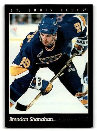 1993 Pinnacle #205 Brendan Shanahan Near mint or better EX/NM ID:63615 - Hockey Card Single