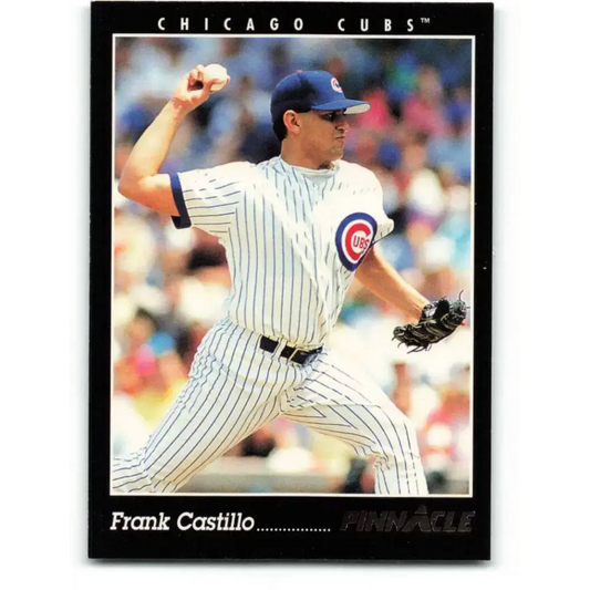 1993 Pinnacle #208 Frank Castillo NM-MT Chicago Cubs Baseball Card - Baseball Card Single
