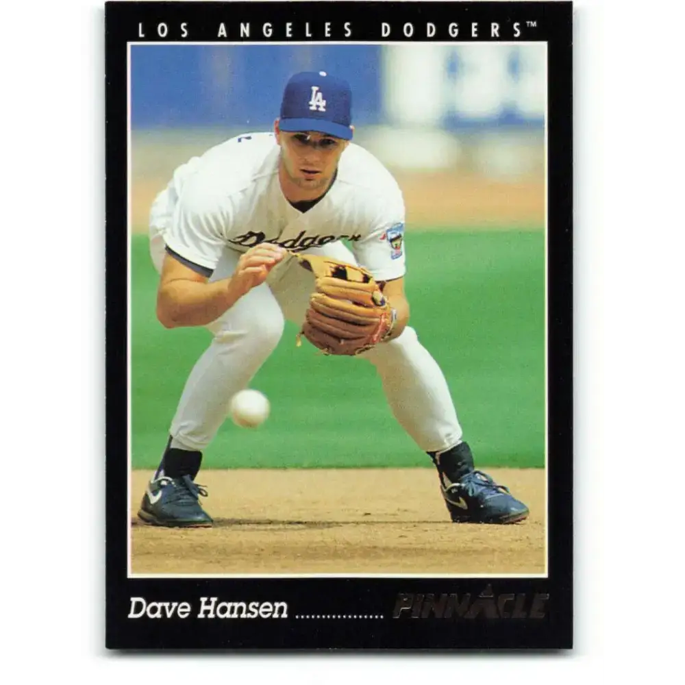1993 Pinnacle #209 Dave Hansen NM-MT Los Angeles Dodgers Baseball Card - Baseball Card Single