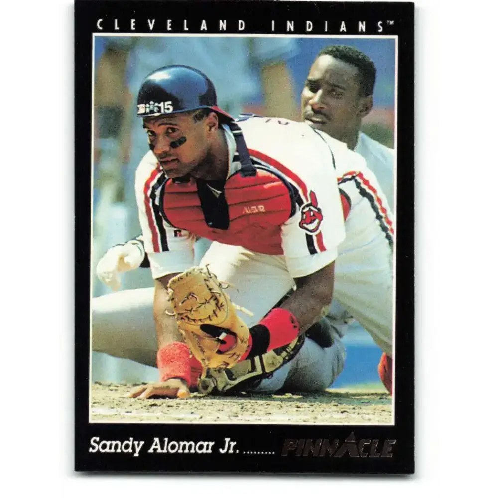1993 Pinnacle #211 Sandy Alomar Jr. NM-MT Cleveland Indians Baseball Card - Baseball Card Single