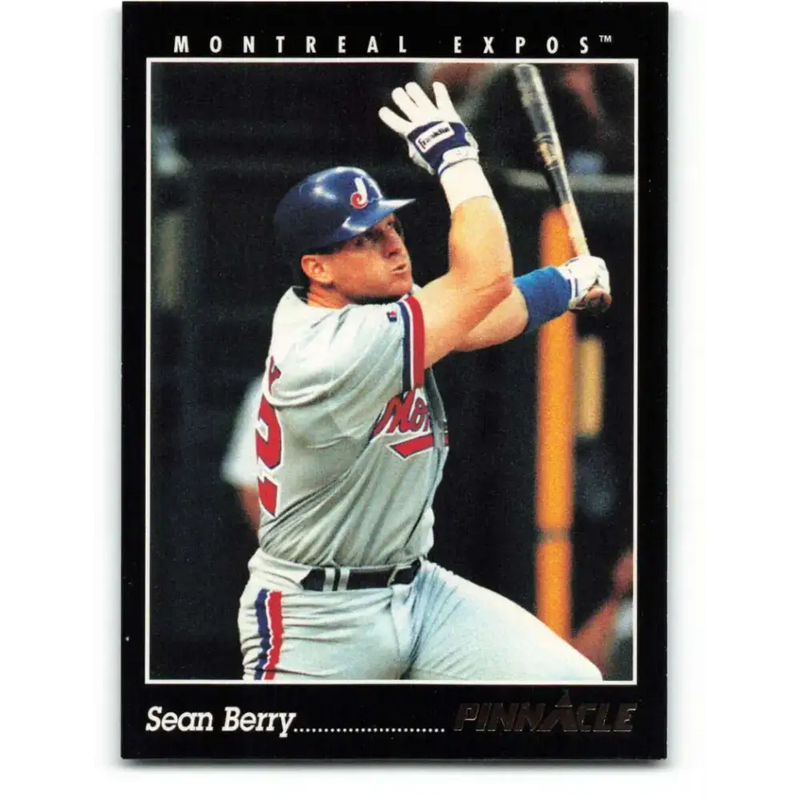 1993 Pinnacle #212 Sean Berry NM-MT Montreal Expos Baseball Card - Baseball Card Single