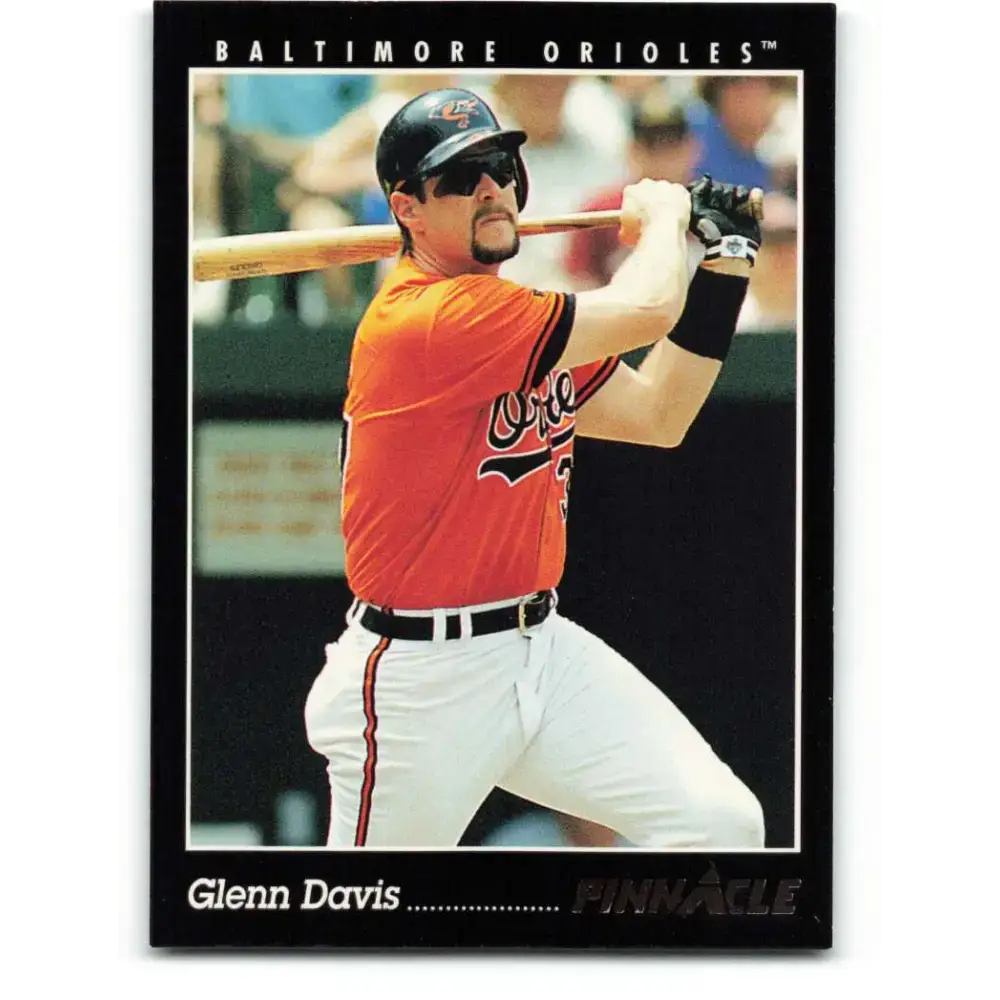 1993 Pinnacle #217 Glenn Davis NM-MT Baltimore Orioles Baseball Card - Baseball Card Single
