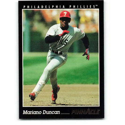 1993 Pinnacle #218 Mariano Duncan NM-MT Philadelphia Phillies Baseball Card - Baseball Card Single