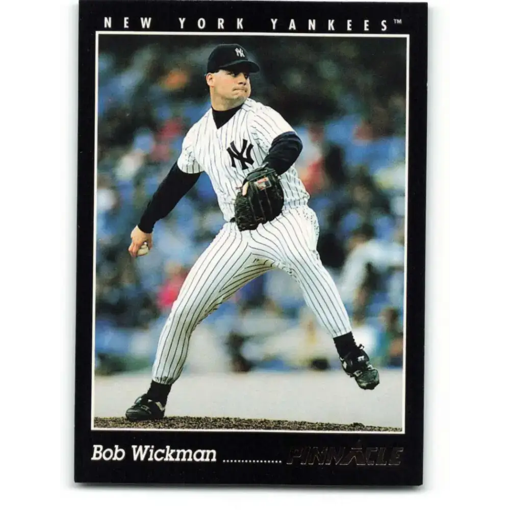 1993 Pinnacle #226 Bob Wickman NM-MT New York Yankees Baseball Card - Baseball Card Single