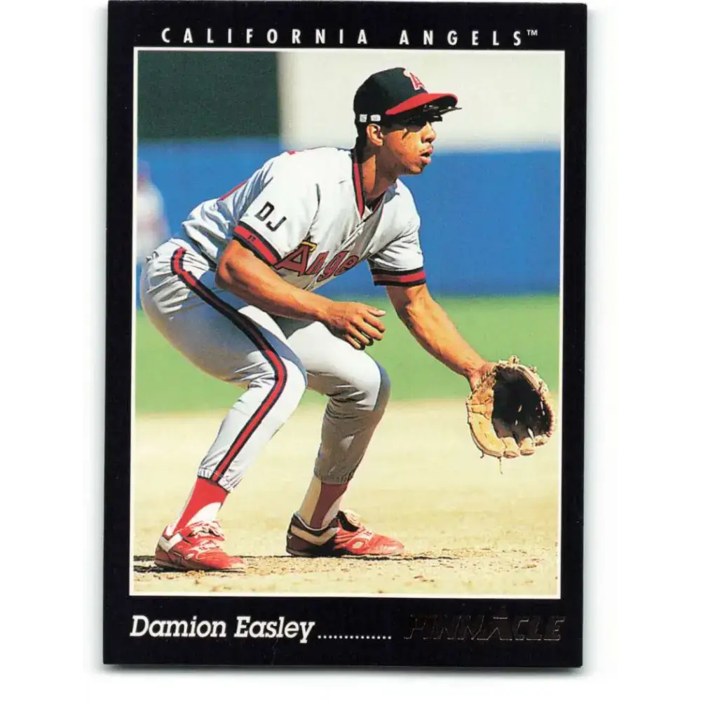 1993 Pinnacle #227 Damion Easley NM-MT California Angels Baseball Card - Baseball Card Single