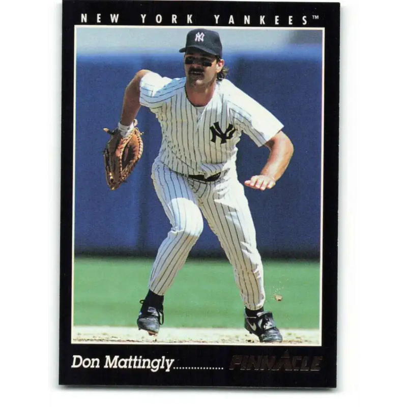 1993 Pinnacle #23 Don Mattingly NM-MT New York Yankees Baseball Card - Baseball Card Single