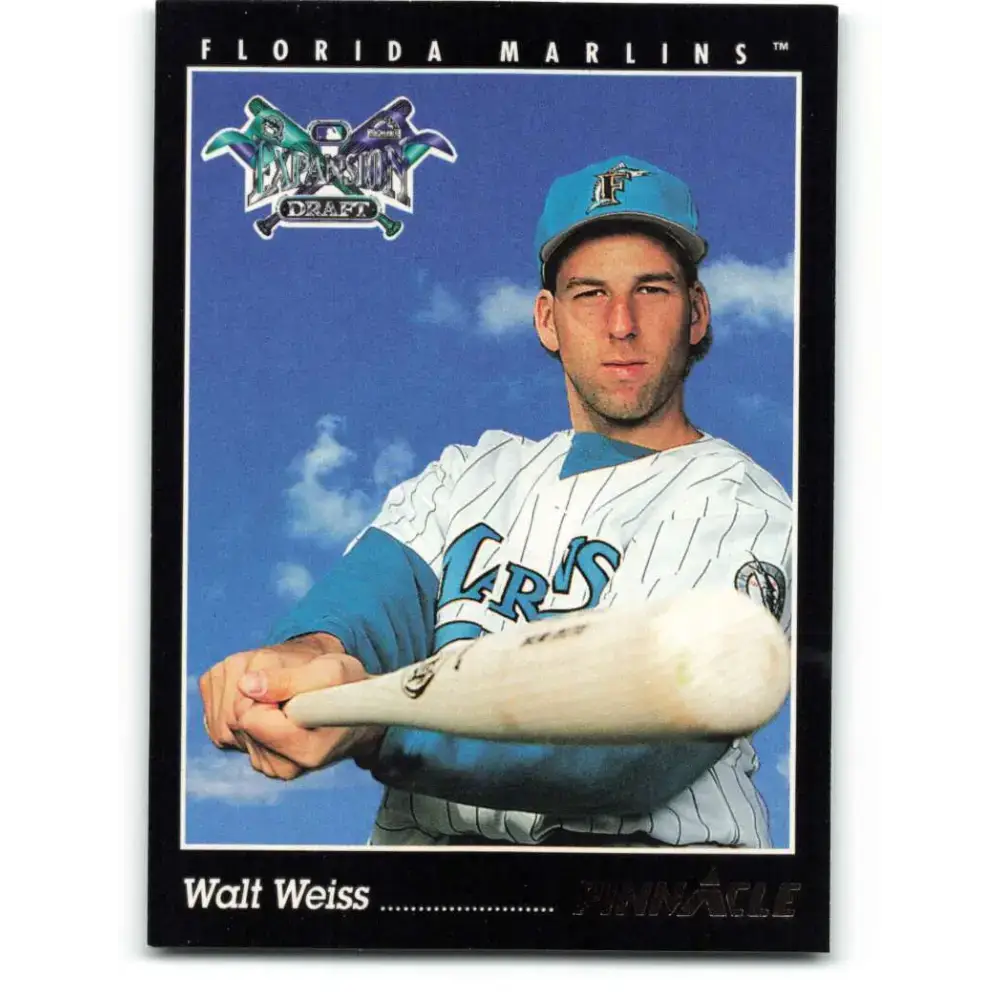1993 Pinnacle #231 Walt Weiss NM-MT Florida Marlins Baseball Card - Baseball Card Single