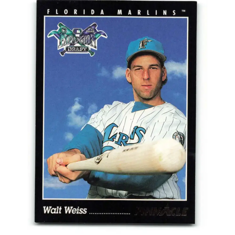 1993 Pinnacle #231 Walt Weiss NM-MT Florida Marlins Baseball Card - Baseball Card Single