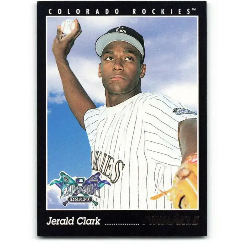 1993 Pinnacle #234 Jerald Clark NM-MT Colorado Rockies Baseball Card - Baseball Card Single