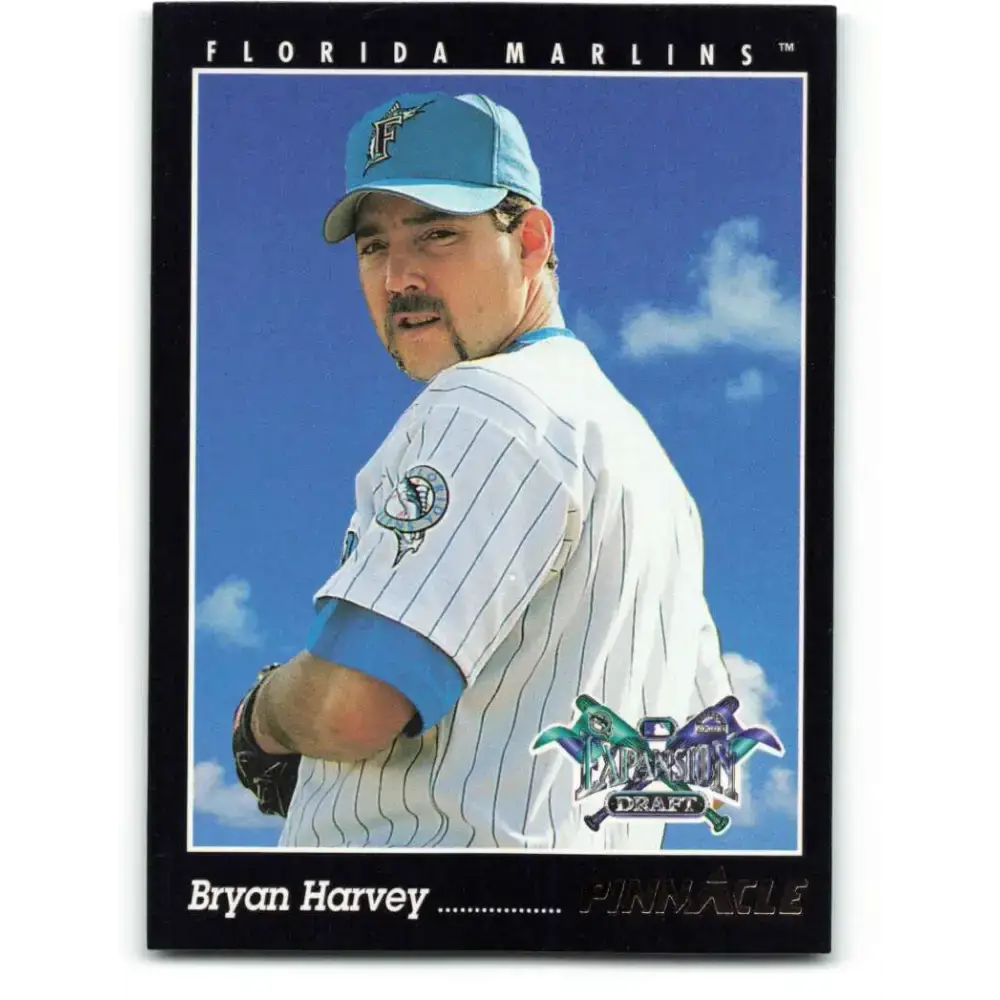 1993 Pinnacle #235 Bryan Harvey NM-MT Florida Marlins Baseball Card - Baseball Card Single