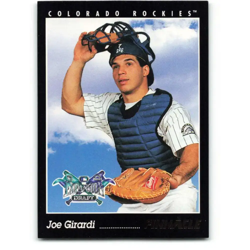 1993 Pinnacle #236 Joe Girardi NM-MT Colorado Rockies Baseball Card - Baseball Card Single