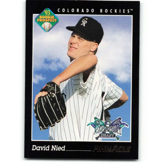 1993 Pinnacle #238 David Nied NM-MT Colorado Rockies Baseball Card - Baseball Card Single