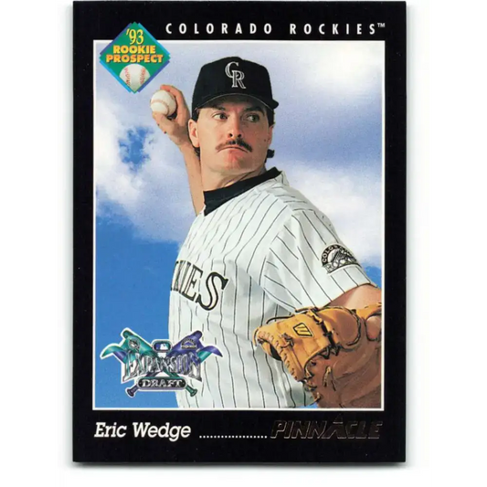 1993 Pinnacle #239 Eric Wedge NM-MT RC Rookie Colorado Rockies Baseball Card - Baseball Card Single