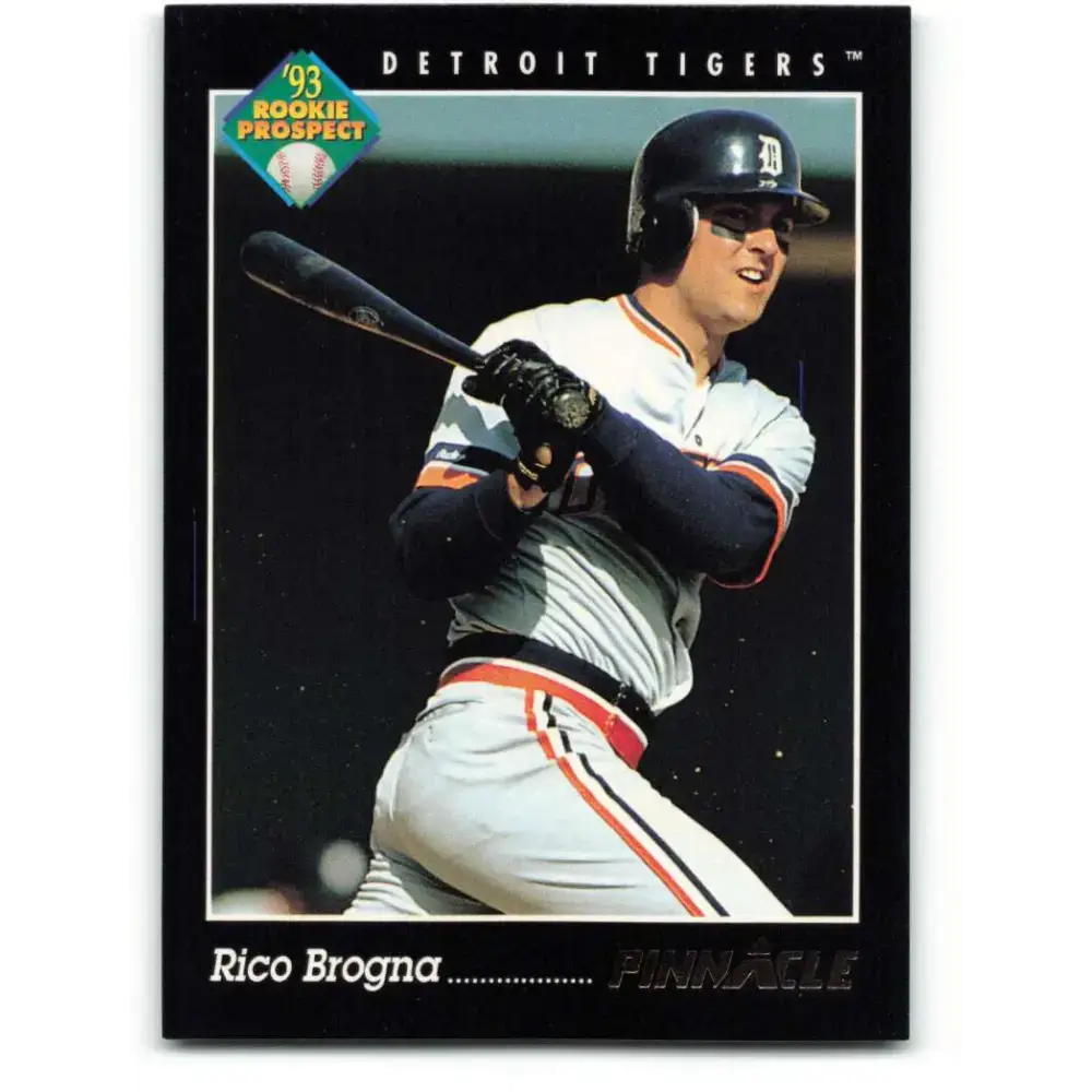 1993 Pinnacle #240 Rico Brogna NM-MT Detroit Tigers Baseball Card - Baseball Card Single