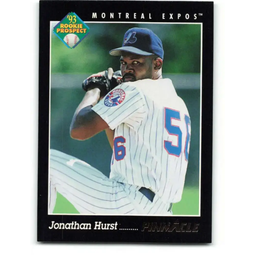1993 Pinnacle #242 Jonathan Hurst NM-MT Montreal Expos Baseball Card - Baseball Card Single