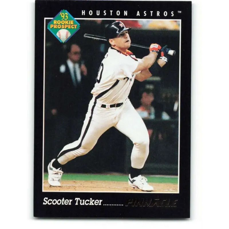 1993 Pinnacle #245 Scooter Tucker NM-MT Houston Astros Baseball Card - Baseball Card Single