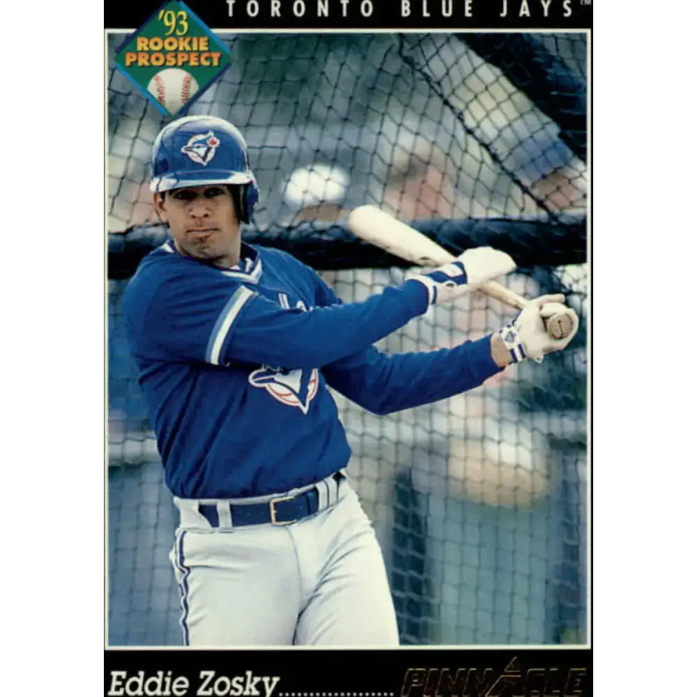 1993 Pinnacle #247 Eddie Zosky NM-MT Toronto Blue Jays Baseball Card - Baseball Card Single
