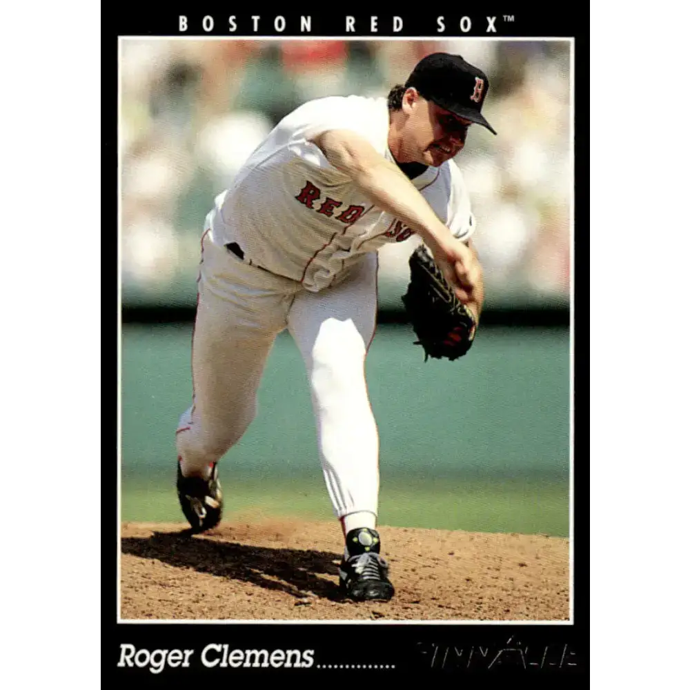 1993 Pinnacle #25 Roger Clemens EX/NM Boston Red Sox Baseball Card - Baseball Card Single