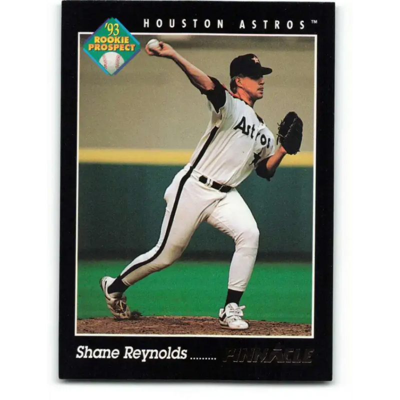 1993 Pinnacle #254 Shane Reynolds NM-MT Houston Astros Baseball Card - Baseball Card Single