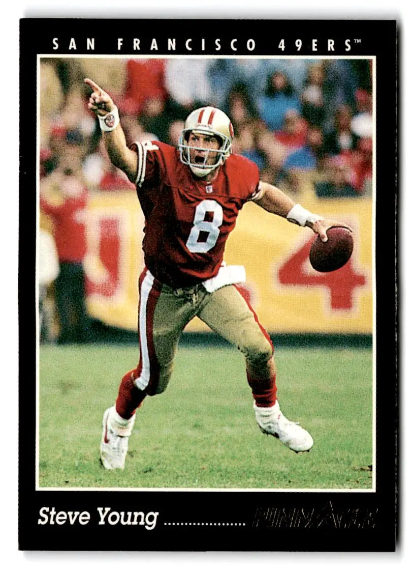 1993 1993 Pinnacle #255 Steve Young San Francisco 49ers FOOTBALL Cards - Football Card Single