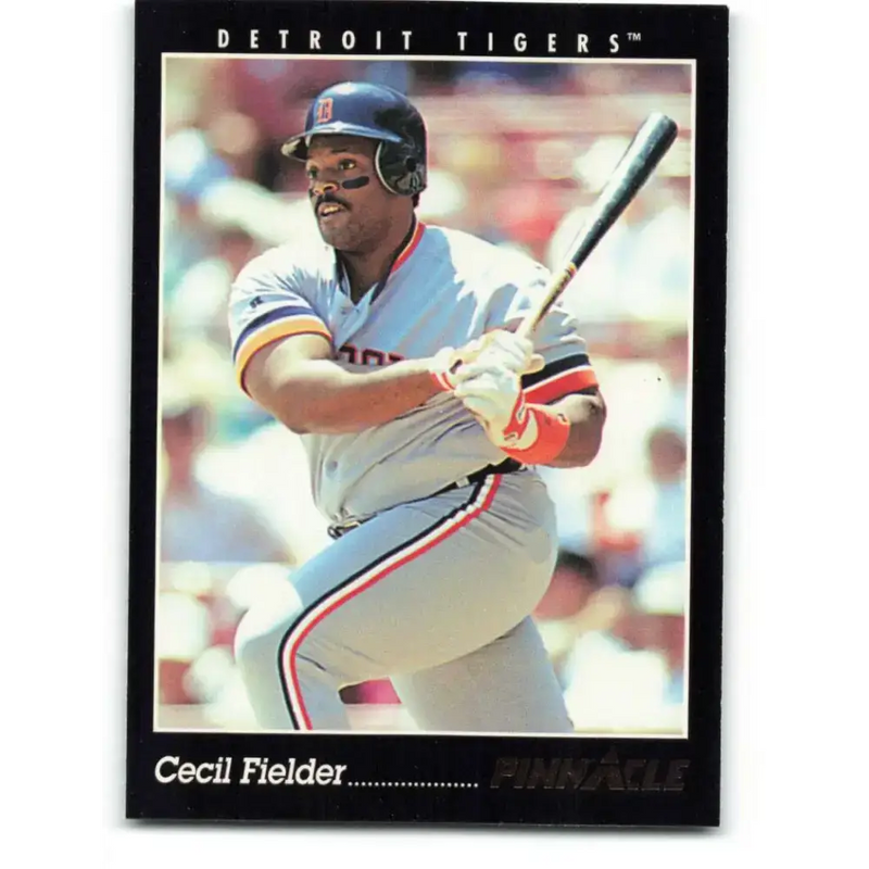 1993 Pinnacle #26 Cecil Fielder NM-MT Detroit Tigers Baseball Card - Baseball Card Single