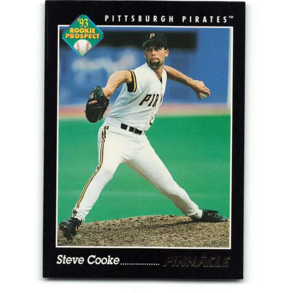 1993 Pinnacle #260 Steve Cooke NM-MT Pittsburgh Pirates Baseball Card - Baseball Card Single