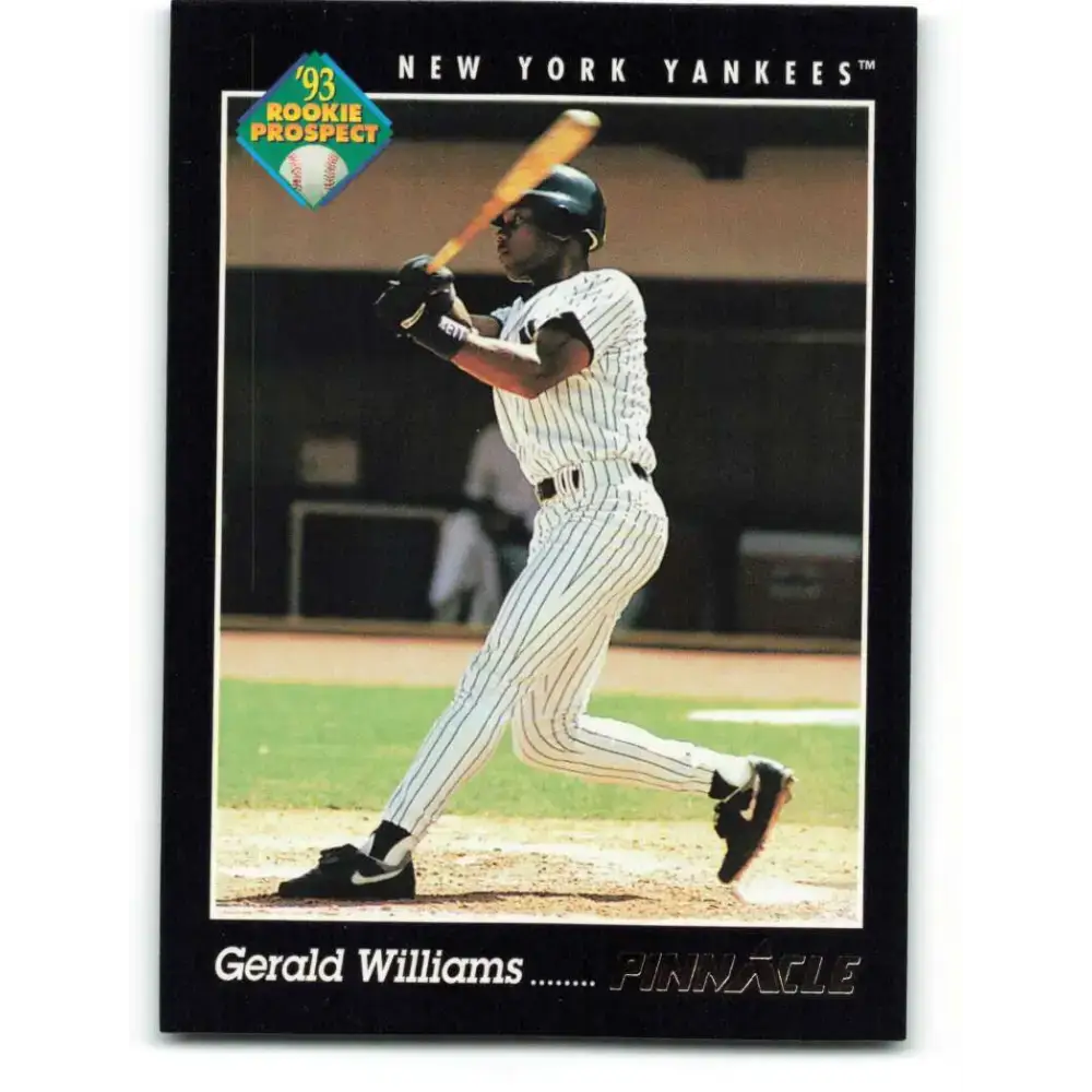 1993 Pinnacle #266 Gerald Williams NM-MT New York Yankees Baseball Card - Baseball Card Single