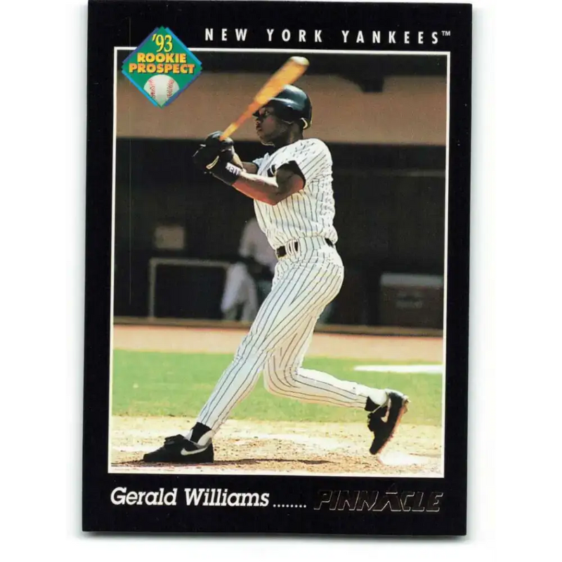 1993 Pinnacle #266 Gerald Williams NM-MT New York Yankees Baseball Card - Baseball Card Single