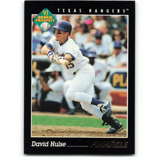 1993 Pinnacle #269 David Hulse NM-MT RC Rookie Texas Rangers Baseball Card - Baseball Card Single