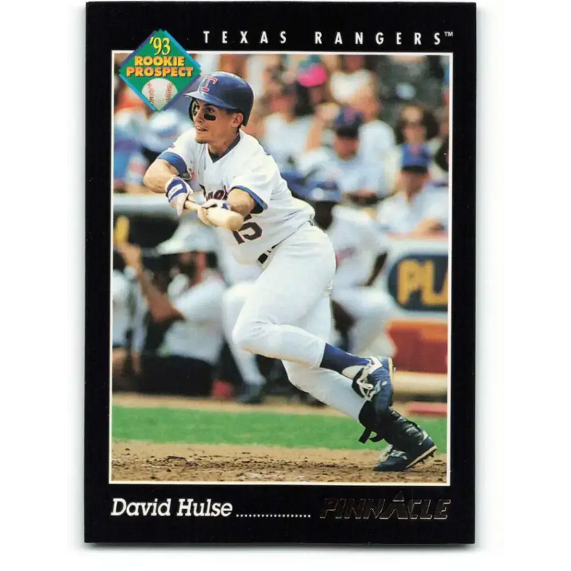 1993 Pinnacle #269 David Hulse NM-MT RC Rookie Texas Rangers Baseball Card - Baseball Card Single