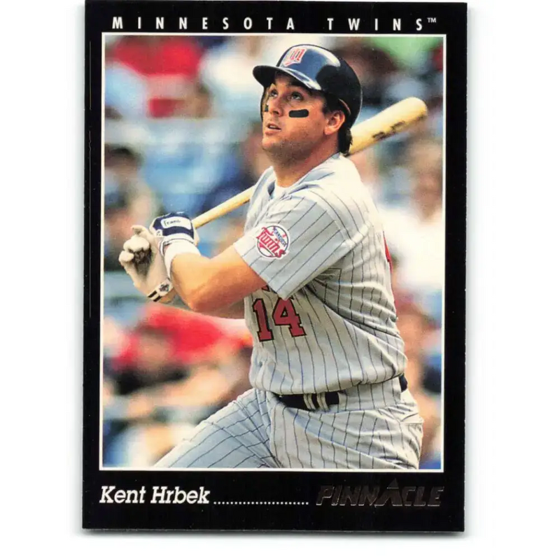 1993 Pinnacle #27 Kent Hrbek NM-MT Minnesota Twins Baseball Card - Baseball Card Single