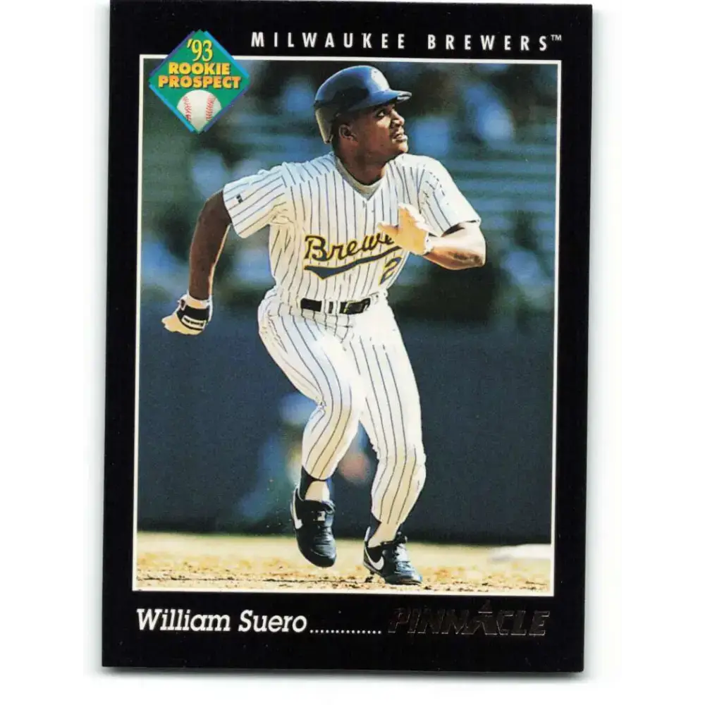1993 Pinnacle #271 William Suero NM-MT Milwaukee Brewers Baseball Card - Baseball Card Single