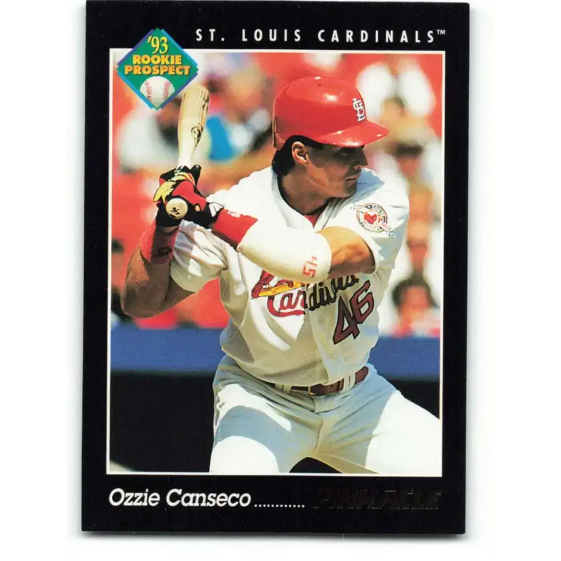 1993 Pinnacle #272 Ozzie Canseco NM-MT St. Louis Cardinals Baseball Card - Baseball Card Single