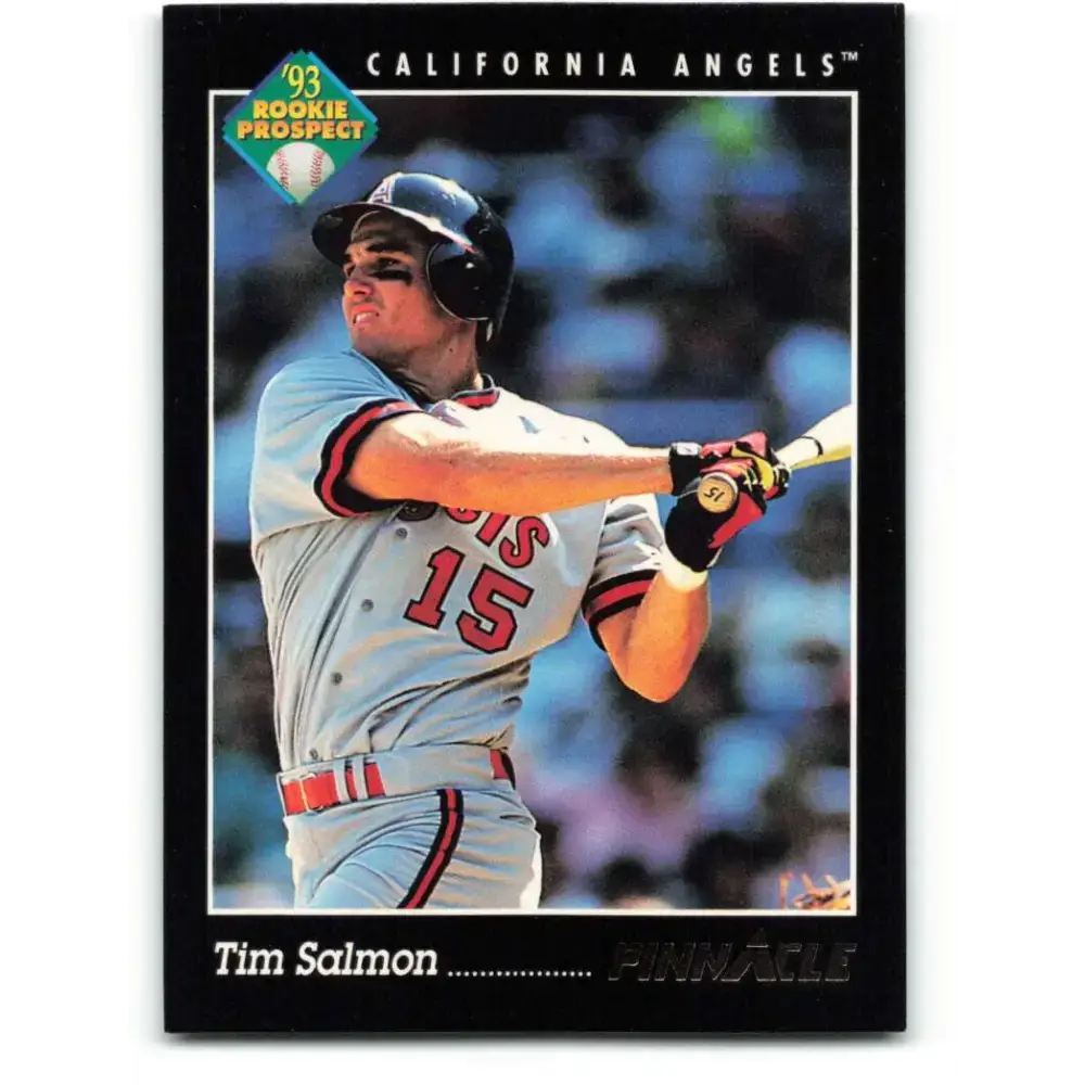 1993 Pinnacle #276 Tim Salmon NM-MT California Angels Baseball Card - Baseball Card Single