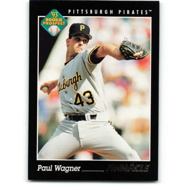 1993 Pinnacle #282 Paul Wagner NM-MT Pittsburgh Pirates Baseball Card - Baseball Card Single