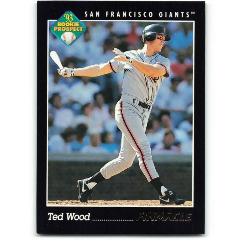 1993 Pinnacle #286 Ted Wood NM-MT San Francisco Giants Baseball Card - Baseball Card Single