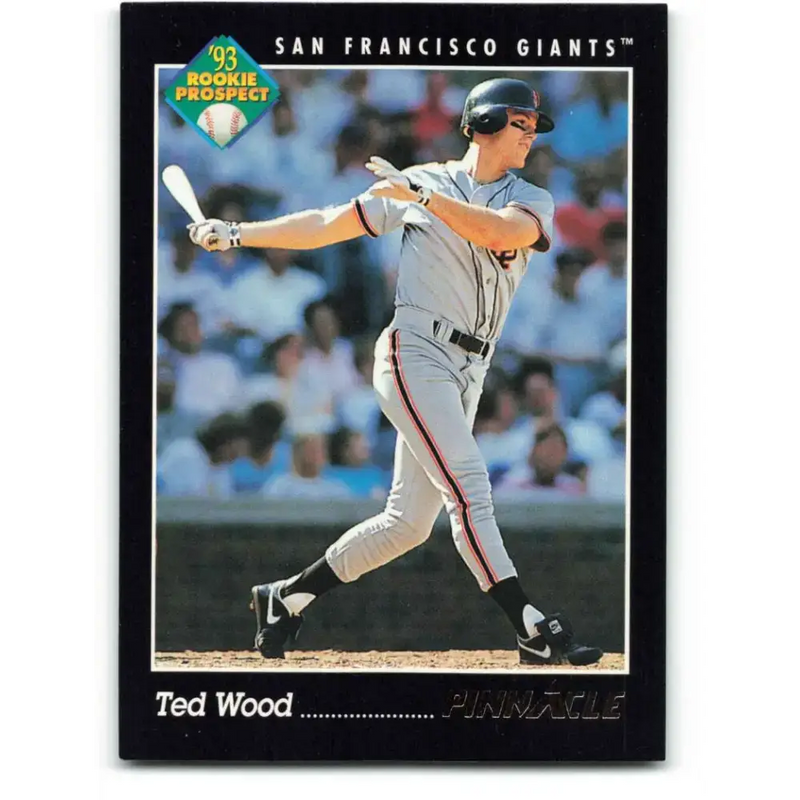 1993 Pinnacle #286 Ted Wood NM-MT San Francisco Giants Baseball Card - Baseball Card Single