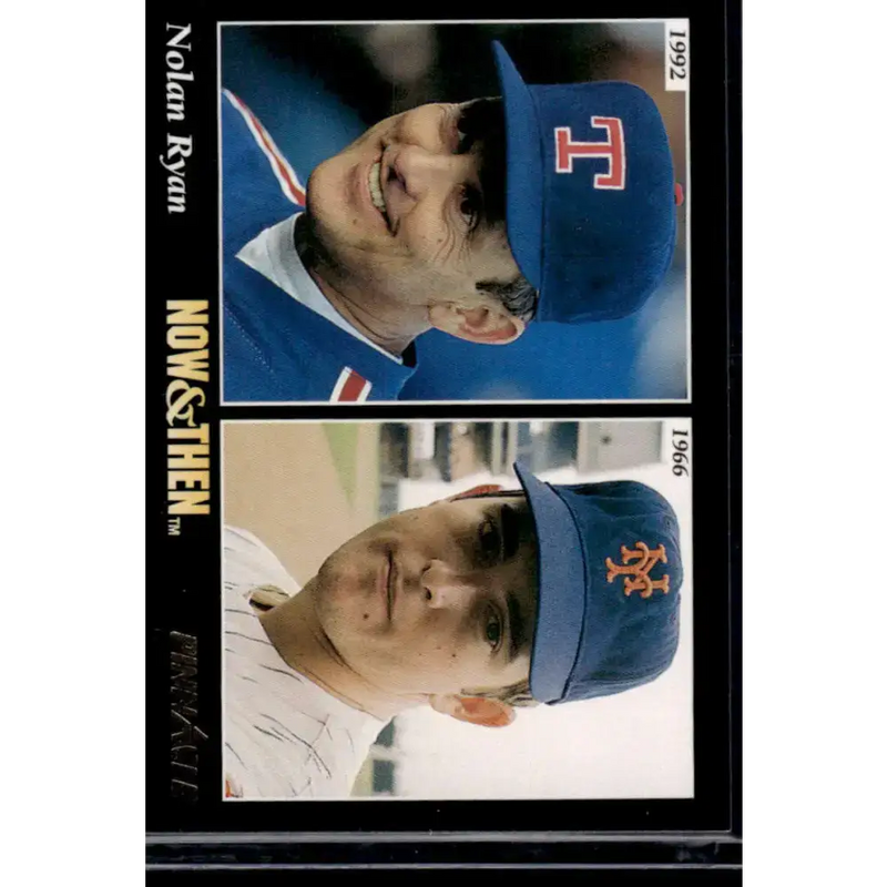 1993 Pinnacle #290 Nolan Ryan Texas Rangers / New York Mets NM-MT Baseball Card - Baseball Card Single