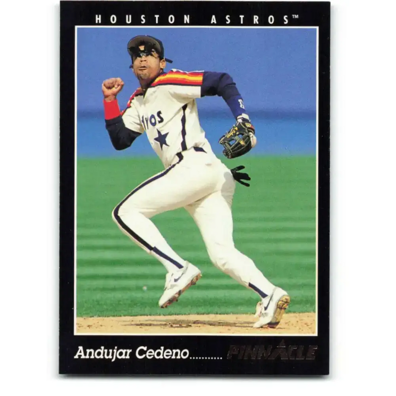 1993 Pinnacle #32 Andujar Cedeno NM-MT Houston Astros Baseball Card - Baseball Card Single