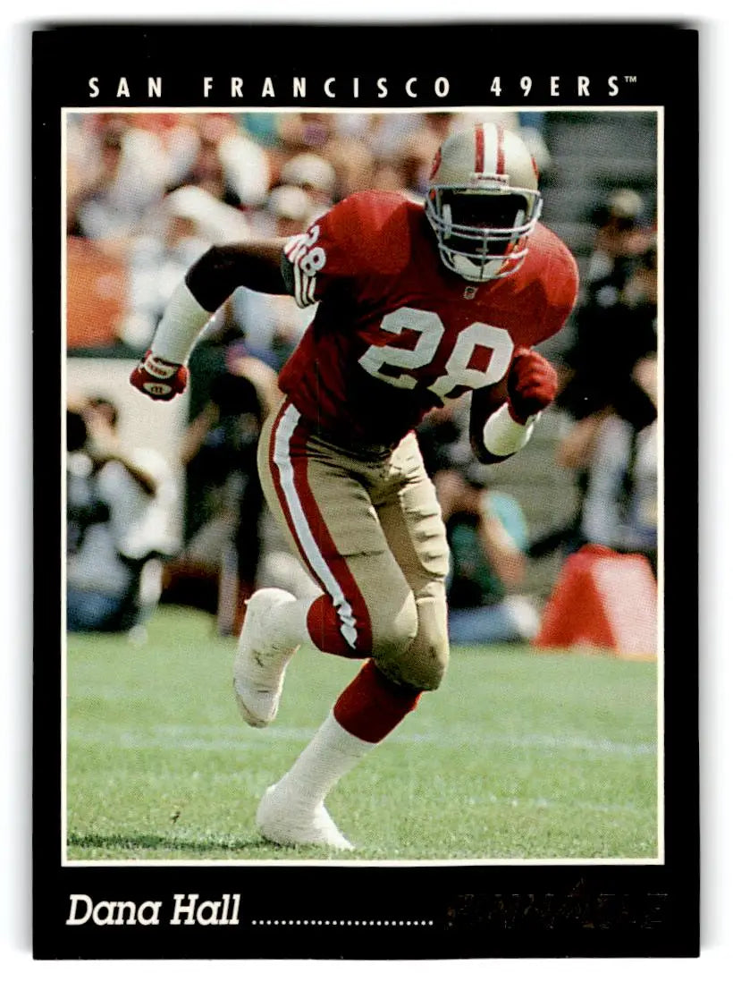 1993 Pinnacle #334 Dana Hall - Football Card Single