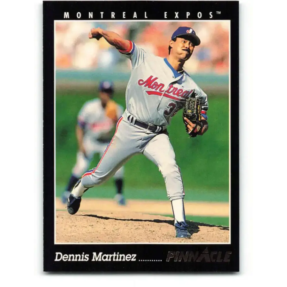1993 Pinnacle #38 Dennis Martinez NM-MT Montreal Expos Baseball Card - Baseball Card Single