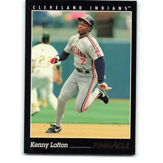 1993 Pinnacle #40 Kenny Lofton NM-MT Cleveland Indians Baseball Card - Baseball Card Single