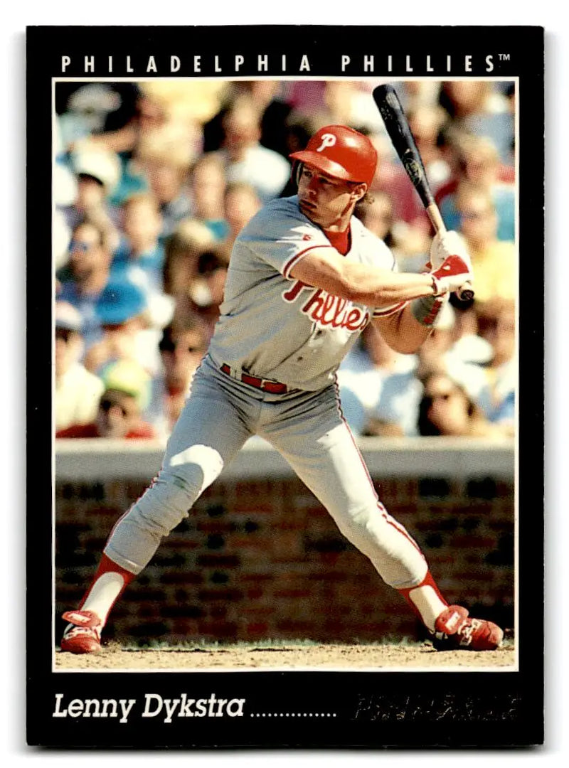 1993 Pinnacle #45 Lenny Dykstra - Baseball Card Single
